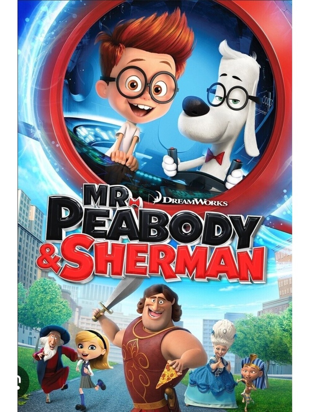 Mr. Peabody & Sherman [ DVD 2014 ] New Adventure Comedy Run Time: 1 Hr 32 Mins